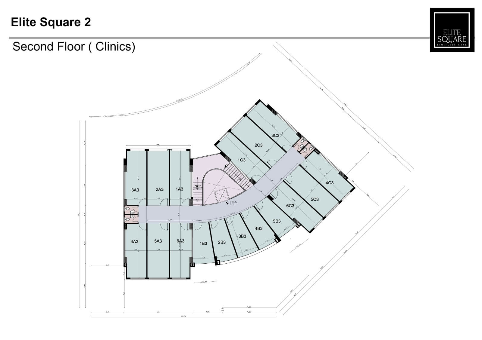 Second Floor Elite Square Mall New Cairo - الدور الثاني مول ايليت سكوير التجمع الخامس